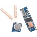 433MHz 100 Meters STX882 ASK Transmitter Module. SRX882 Superheterodyne Receiver Module + Antenna