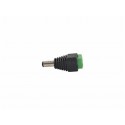 DC JACK MALE 2 PIN SCREW TERMINAL 2.1X5.5MM