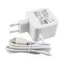 Official 27W USB-C Power Supply for Raspberry Pi 5-BLACK/White