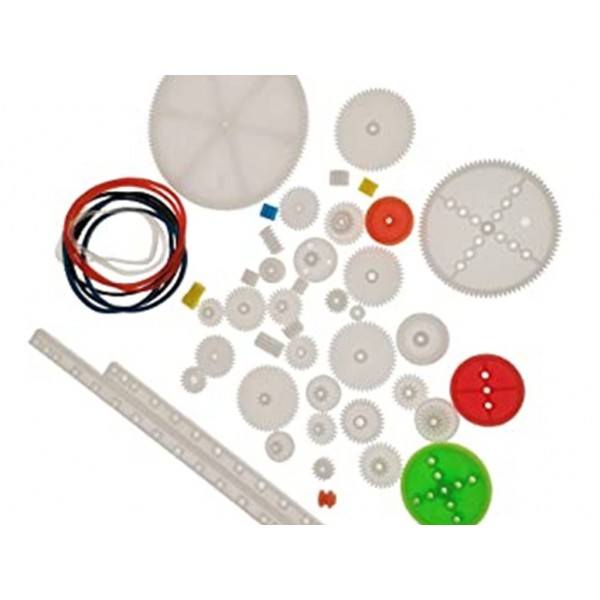 43 Assorted Plastic Gears Diy Pulley For Robot Diy Car Toys