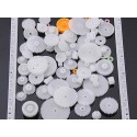 75 Assorted Plastic Gears Diy Pulley For Robot Diy Car Toys