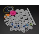 85 Assorted Plastic Gears Diy Pulley For Robot Diy Car Toys