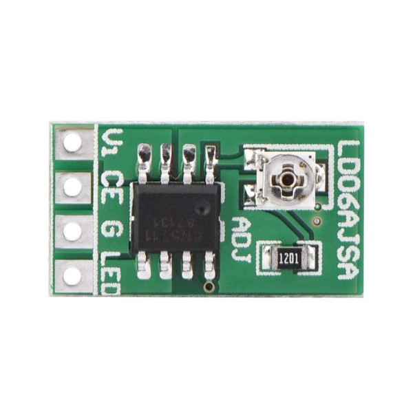 Dc 3.3v 3.7v 5v Led Driver 30-1500ma Constant Current Adjustable Module Pwm Control Board 