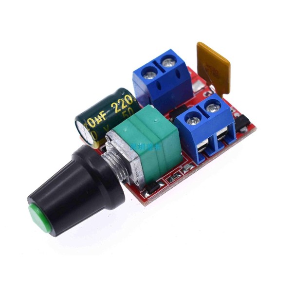 Mini PWM DC 3V 6V 12V 24V 35V 5A Motor Speed Regulator