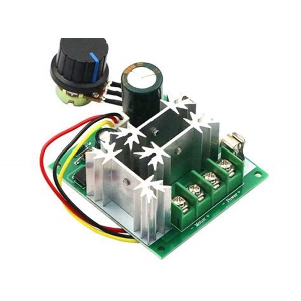 DC Motor Governor PWM Variable Speed Control Switch 6V-90V 15A