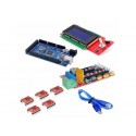 Ramps 1.4 3D Printer Controller+Mega2560 With Cable Compatible With Arduino +5Pcs A4988 Driver With Heat Sink+Lcd 2004 Display Kit