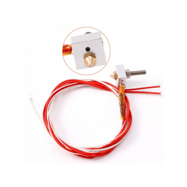 Mk8 Extruder Kit For Makerbot Prusa I3 3D Printer 1.75/0.4Mm Printhead