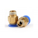 Pc6 M10 Pneumatic Push In Bowden Extruder For 3Mm J Head Fitting