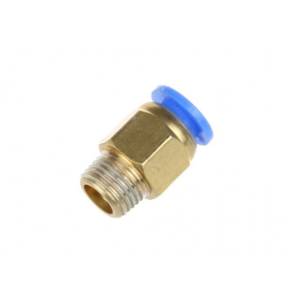 Pneumatic Coupler Air Connectors Pc4 M10 4Mm Straight Fitting For Ptfe Bowden Tube 3D Printer