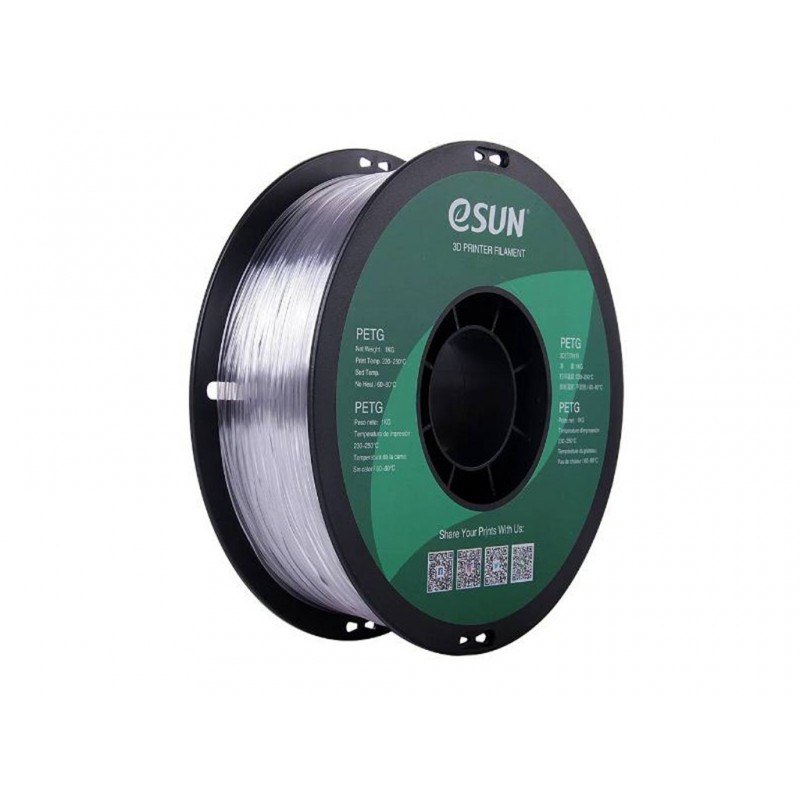 Esun Petg 1.75Mm 3D Printing Filament 1Kg Natural