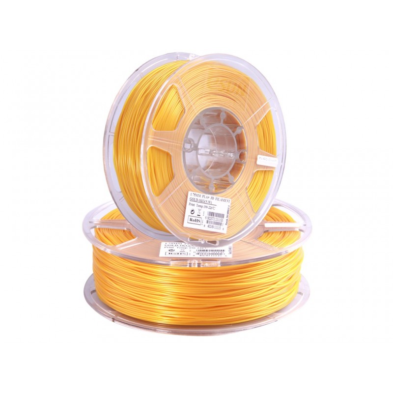 Esun Pla+ 1.75Mm 3D Printing Filament 1Kg Gold