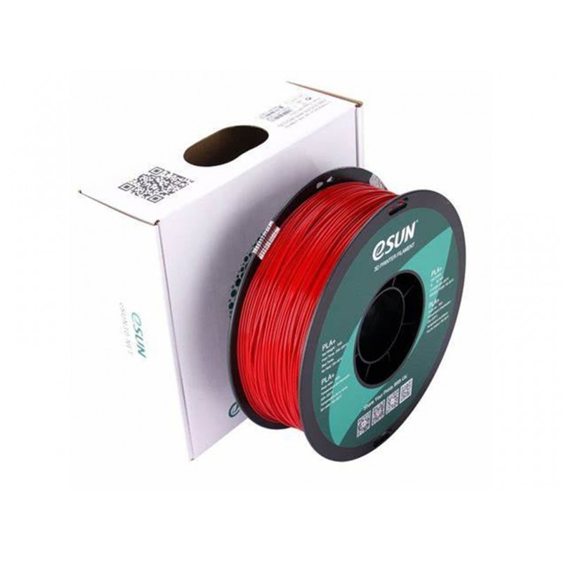 Esun Pla+ 1.75Mm 3D Printing Filament 1Kg Red