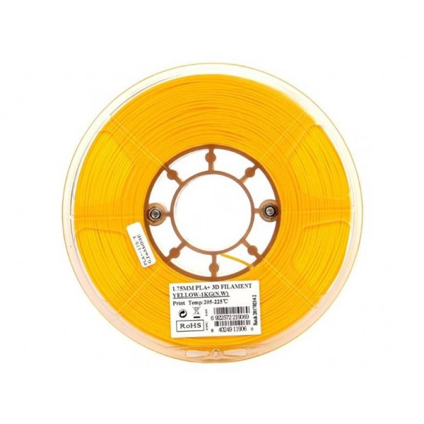 Esun Pla+ 1.75Mm 3D Printing Filament 1Kg Yellow