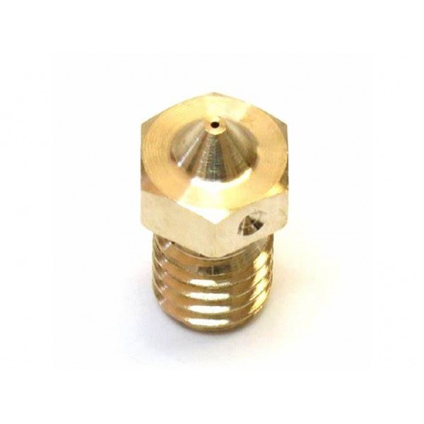 M6 Thread Brass Nozzle V5 V6 Um Compatible – 3Mm X 0.2Mm (For 3D Printer)
