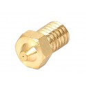 M6 Thread Brass Nozzle V5 V6 Um Compatible – 1.75Mm X 0.2Mm (For 3D Printer)