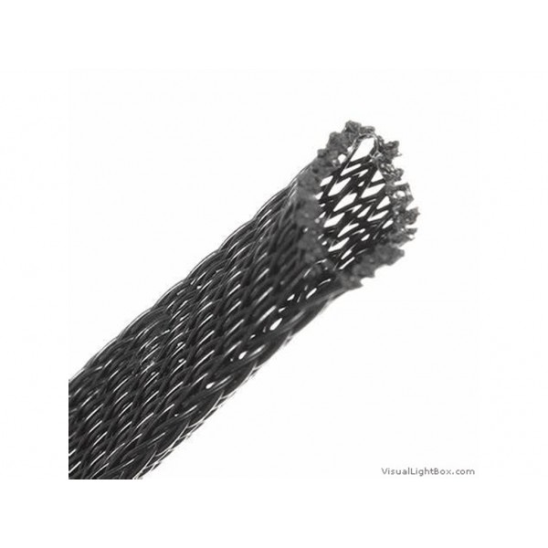 Nylon 25Mm Expandable Braided Sleeve For Wire Protection 2M Length