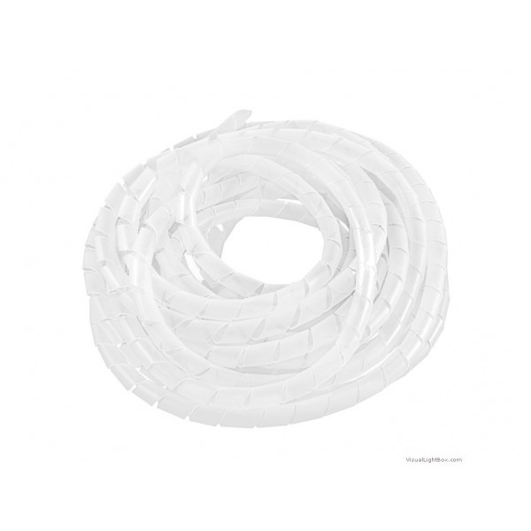 10Mm Spiral Wrapping Band White 10M For Wires