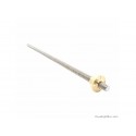 200Mm Trapezoidal 4 Start Lead Screw 8Mm Thread 2Mm Pitch Lead Screw With Copper Nut