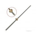 215Mm Trapezoidal 4 Start Lead Screw 8Mm Thread 2Mm Pitch Lead Screw With Copper Nut
