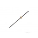 300Mm Trapezoidal 4 Start Lead Screw 8Mm Thread 2Mm Pitch Lead Screw With Copper Nut