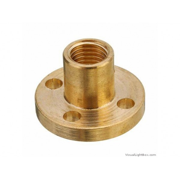 3D Printer Cnc Lead Copper Nut For 10Mm Screw