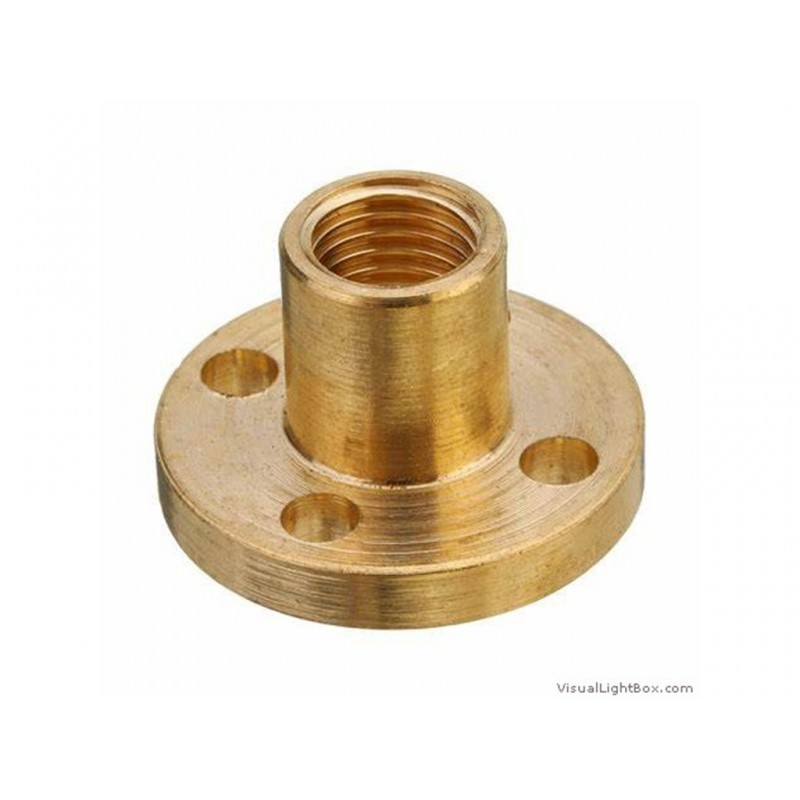 3D Printer Cnc Lead Copper Nut For 10Mm Screw