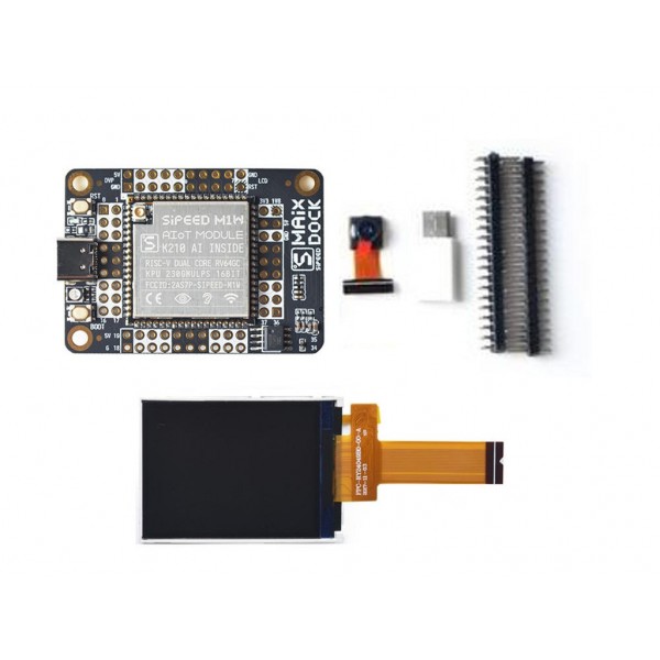 Sipeed M1 Dock Suit ( M1 Dock And 2.4 Inch Lcd And Ov2640 ) K210 Dev. Board For Edge Computing