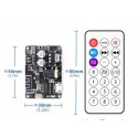 Bluetooth 5.0 Decoder Board Stereo Bluetooth Audio Module Wide Voltage Adjustable Volume Speaker Amplifier Xy Wrbt