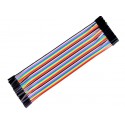 20Cm Dupont Wire Color Jumper Cable 2.54Mm 1P 1P Female To Female