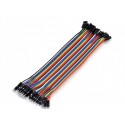 20Cm Dupont Wire Color Jumper Cable 2.54Mm 1P 1P Female To Male