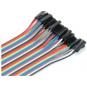 30Cm Dupont Wire Color Jumper Cable 2.54Mm 1P 1P Female To Female