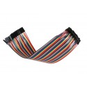 30Cm Dupont Wire Color Jumper Cable 2.54Mm 1P 1P Female To Female