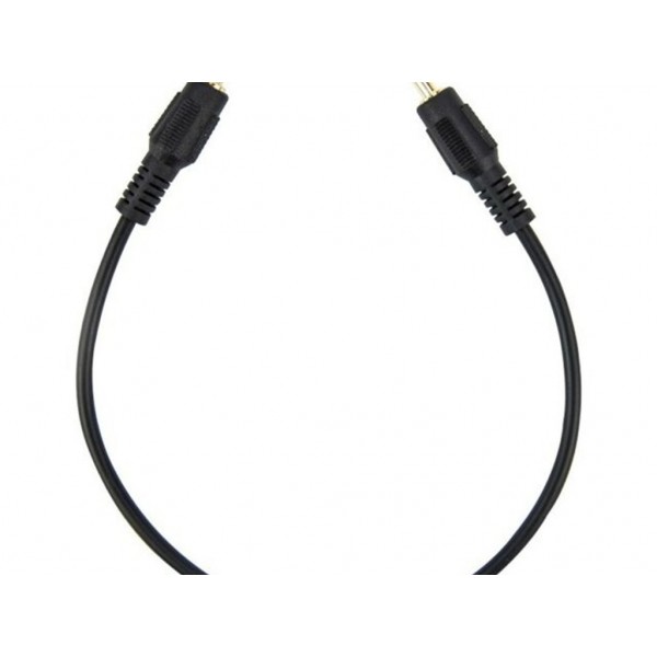 1 Feet Slim 3.5Mm Stereo Audio Cable Male To Male