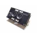 2Mp Day Night Vision Dual Lens 3D Stereo Camera Module With Ov2710 Sensor