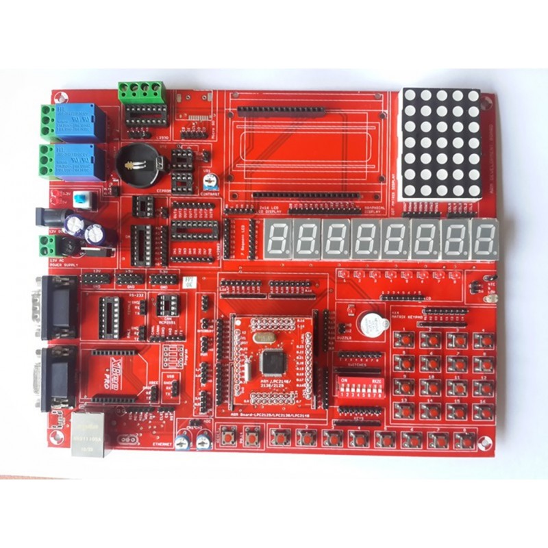 Arm Lpc2138 Development Baord And Trainer Kit 