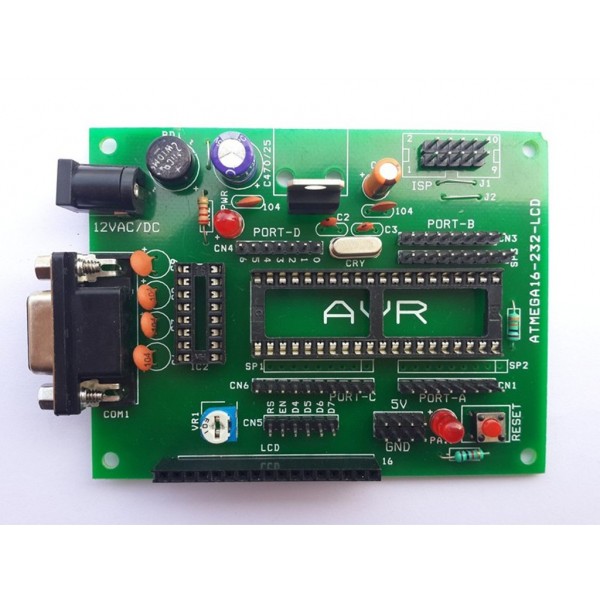 Avr 40 Pin Microcontroller Project Development Board