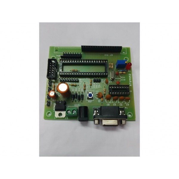 Atmel 89C52 Project Development Board New Version Without Adc