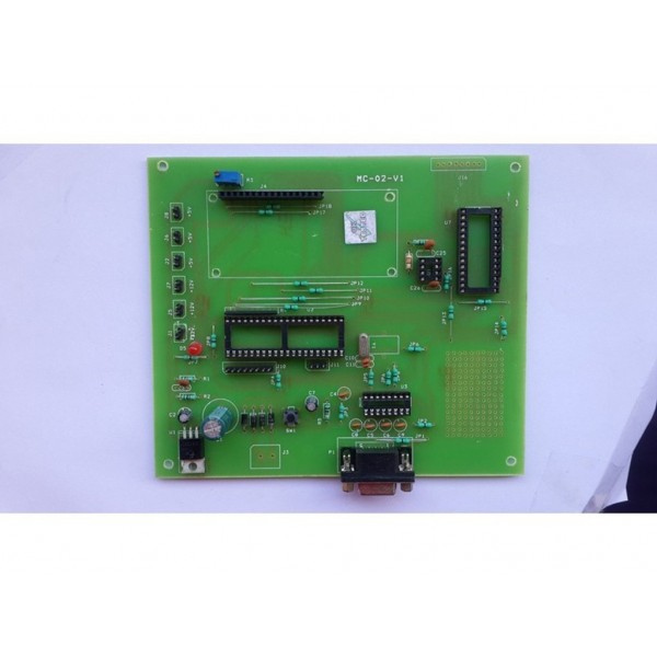 Atmel 89C52 Project Development Board With Adc