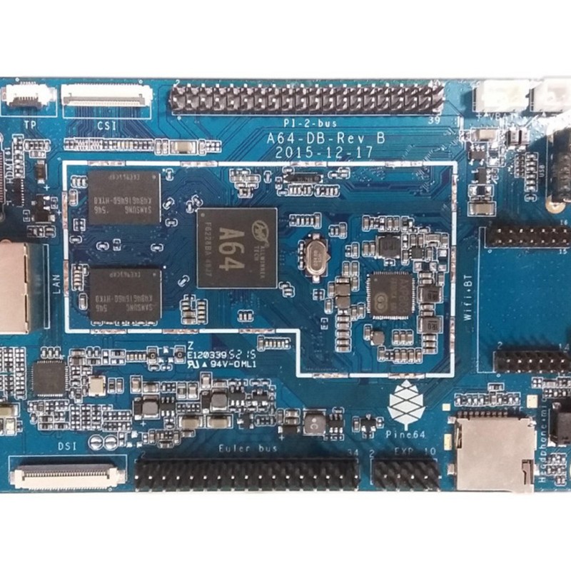 Pine A64 Single Board Computer Powered By Allwinner “R18” Quad-Core Arm Cortex A53 64-Bit Processor Single Board Computer