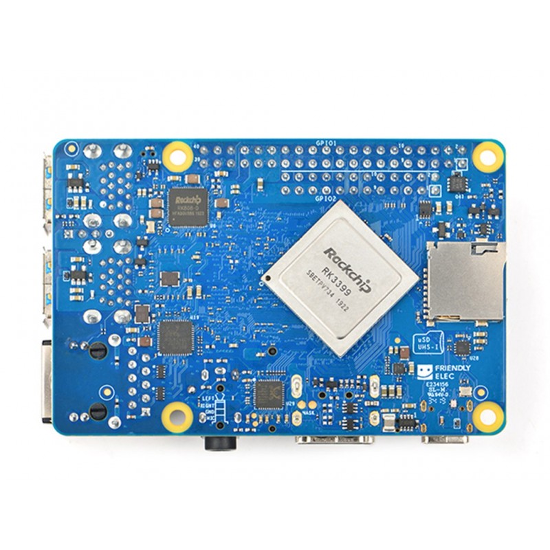 Nanopi M4V2 Rk3399 Android 8 Development Board Dual Band Wifi Dual Camera 4G Memory 4K Playback