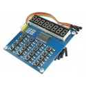 Tm1638 3 Wire Control 8 Bit Common Anode Led Keyboard Scanning And Display Module