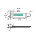 0.91 Inch 128X32 Blue Oled Display Module With I2C Iic Serial Interface