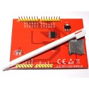 2.4 Inch Tft Lcd Touch Display Shield For Arduino Uno With Onboard Micro Sd Slot