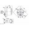 Ebike My1016Z3 24V 350W Gear Dc Motor 324 Rpm (Gb)
