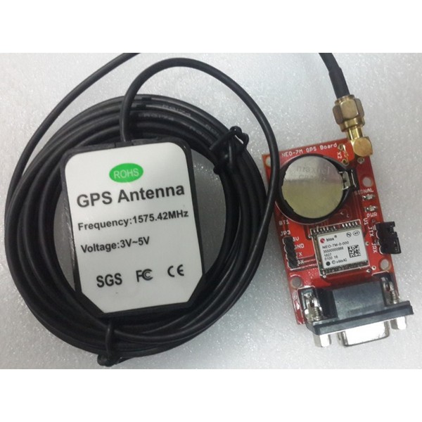 Neo6M Gps With External 3 Meter Antenna Ttl Output