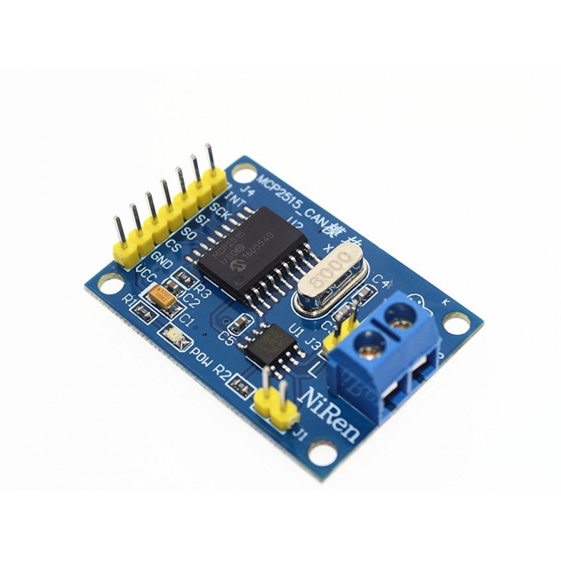 Mcp2515 Can Module Tja1050 Receiver Spi 51 Single Chip Program Routine Arduino