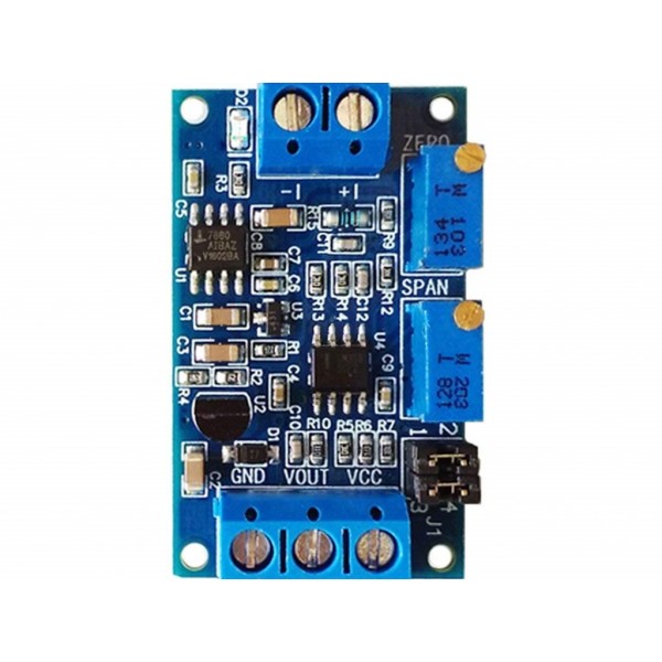 Current To Voltage Module 0 4 20Ma To 0 3.3V 5V 10V Voltage Isolation Transmitter Signal Converter Module