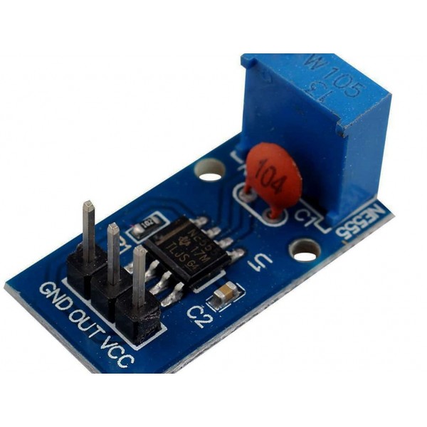 Frequency Adjustable Pulse Generator Module Ne555