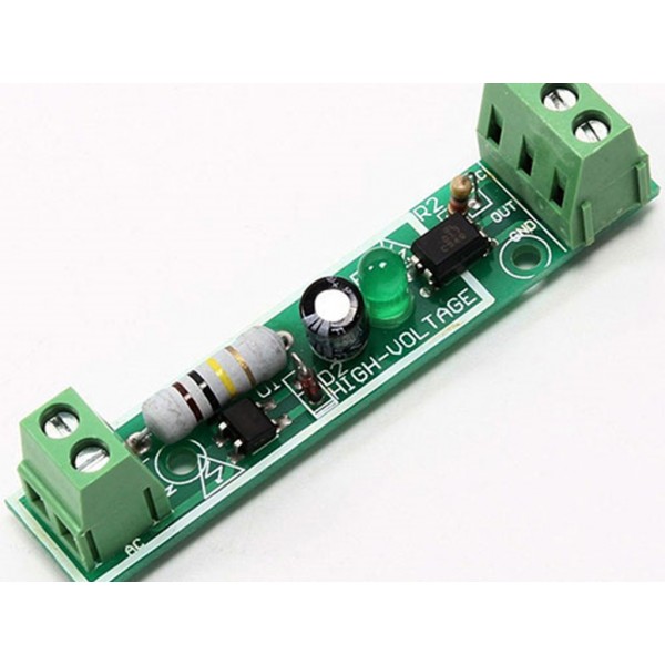 1 Channel 220V Ac Optocoupler Module Optocoupler Isolation Detection 220V Voltage