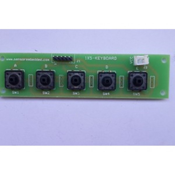 1*5 Keypad Tactile Switch